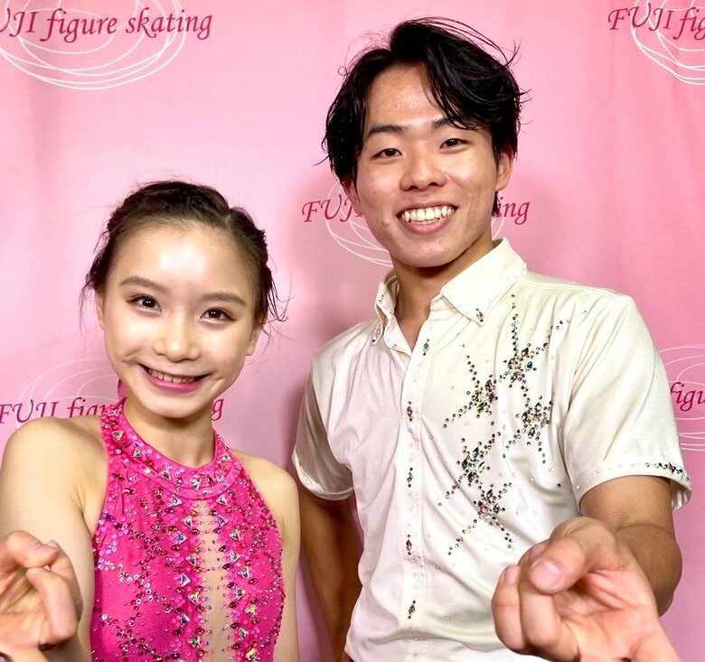 村上遥奈・森口澄士