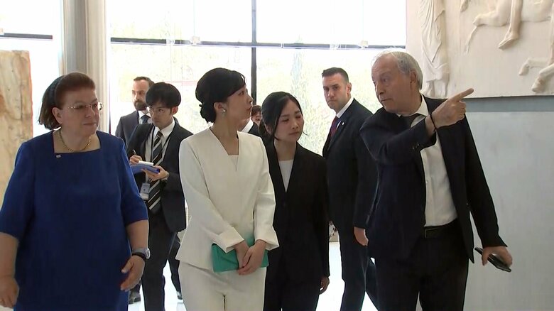 アクロポリス博物館を視察　5月27日