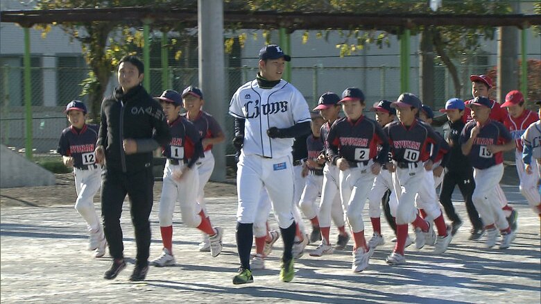 プロ野球選手による野球教室（2019年12月）