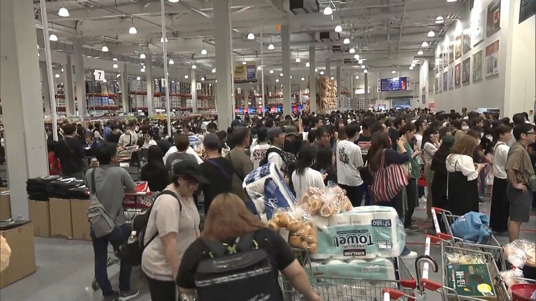 急きょ3時間以上前倒しして朝4時半にオープン