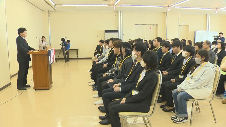 ライトシップ高等学院の入学式