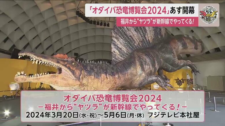 3月20日～5月6日までフジテレビ本社屋で開催