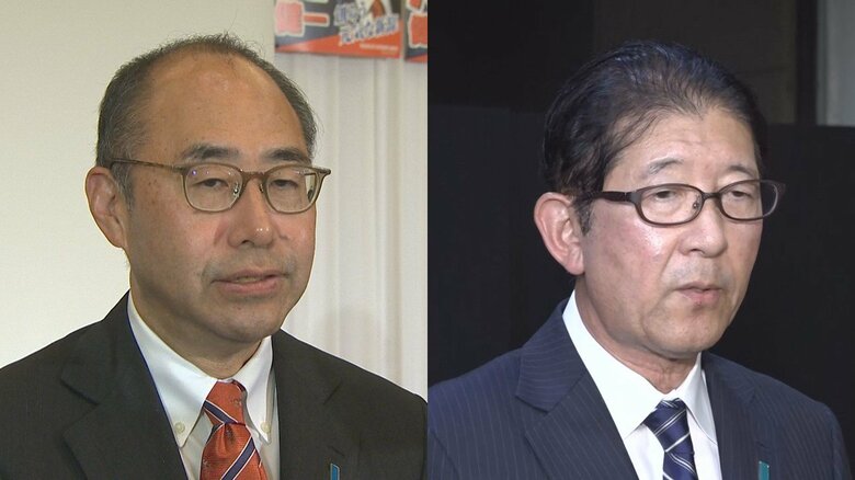 落選した細田健一氏・高鳥修一氏