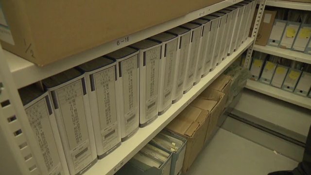 国見町役場に保管された福島県沖地震の際の「り災証明」