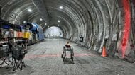 【ポケット・クエリーズ × 鴻池組】山岳トンネル切羽観察における四足歩行ロボットの自律探査実証、実地での有用性を確認