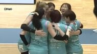 KUROBEアクアフェアリーズ富山　ホームで初勝利　東レアローズ滋賀に3‐0で快勝