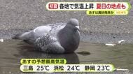 春はどこに…予想最高気温の30℃は下回るも気温上昇　各地で5月上旬から6月下旬並み　22日は黄砂飛来か