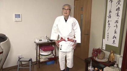 肉とお酒が大好き！現役・柔道家は御年100歳　座右の銘は「自他共栄」　柔道の教えを胸に生涯現役【福島発】