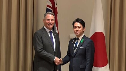 日本とオーストラリア　護衛艦の共同開発で覚書署名　小泉防衛大臣「防衛協力の高みに」