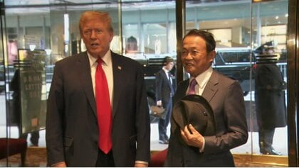 「アベは世界一好きな人のうちの一人」トランプ氏がFNN記者と対話　円安は「円にとって大きなアドバンテージ」