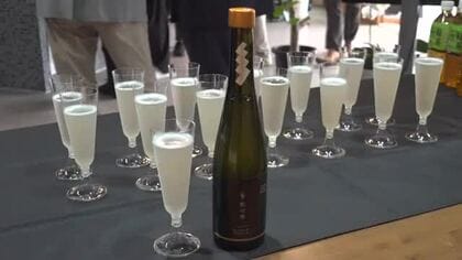 敦賀で20年ぶりに地酒が復活　地元産コシヒカリや松葉を使用　発酵させた口当たりの良さと甘み　16日から販売　
