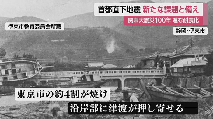 1923年(大正12年)の関東大震災では、死者・行方不明者10万5000人の被害が出た