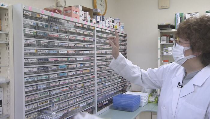 せき止め、喉の炎症止め、解熱鎮痛薬などが品薄に