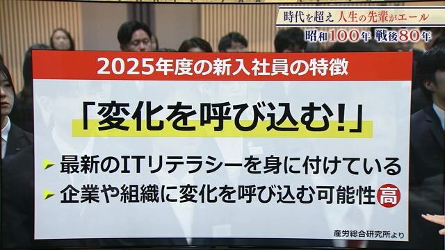 2025年度新入社員の特徴(産労総合研究所)