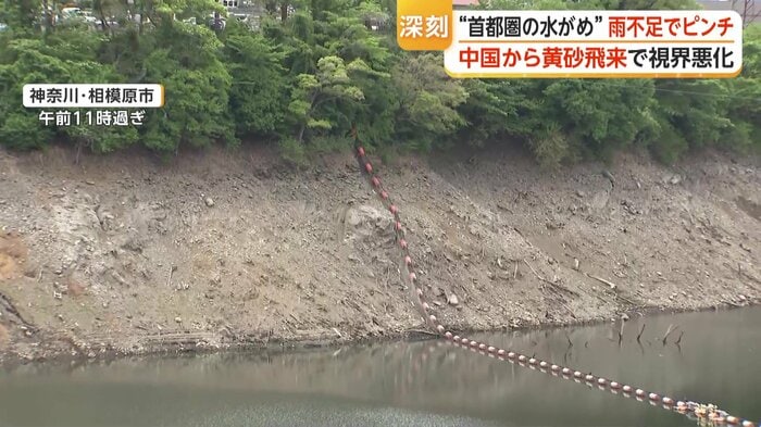 岩肌が剥き出しになっている場所も