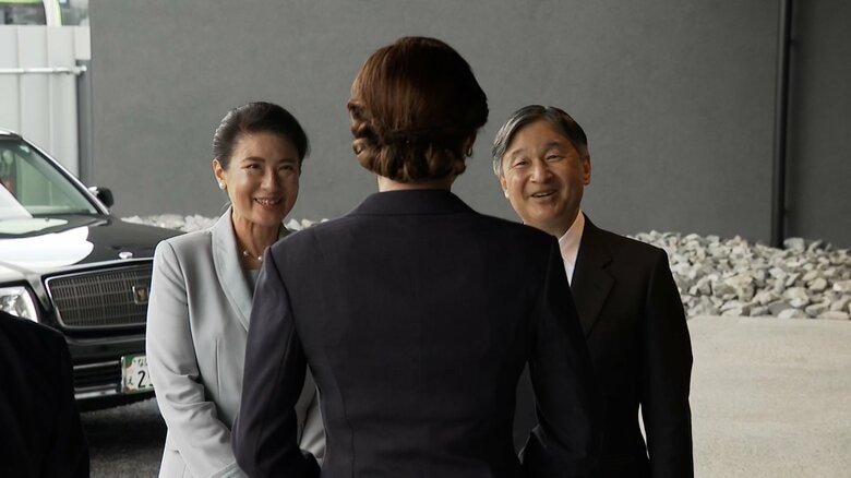 【速報】両陛下が万博「日本館」をご視察…名誉館長の藤原紀香さんが出迎え　「大屋根リング」高さ12mのスカイウォークも｜FNNプライムオンライン