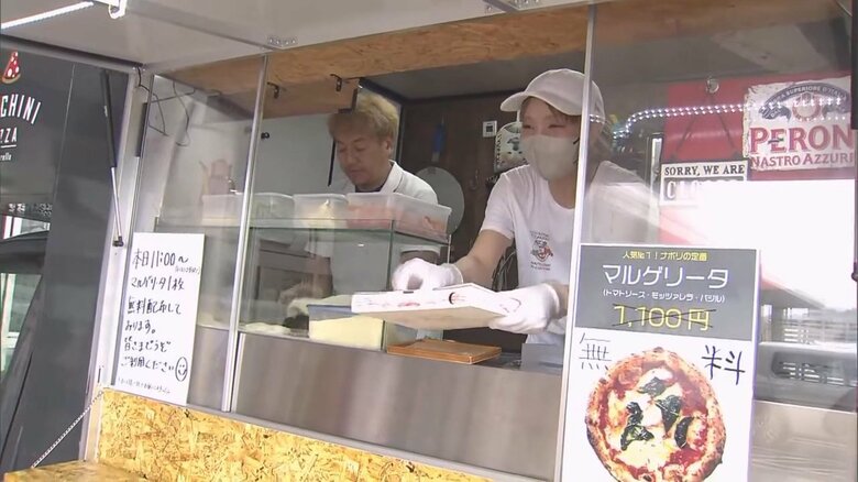 被災した秋田市の避難所に「キッチンカー」　支援の輪広がる…温かい食事に“ほっとした笑顔”｜FNNプライムオンライン