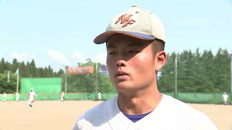 盛岡大附　坂本椿主将（3年）