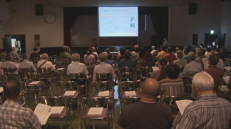 関西電力による住民説明会（2022年6月）