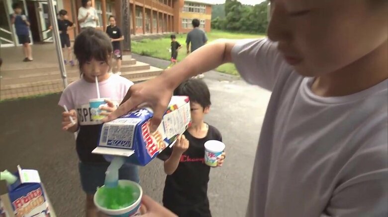 オリジナルのかき氷にも挑戦