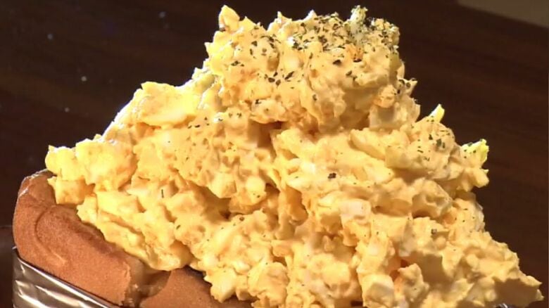 10個以上の卵を使った「ビッグバン」