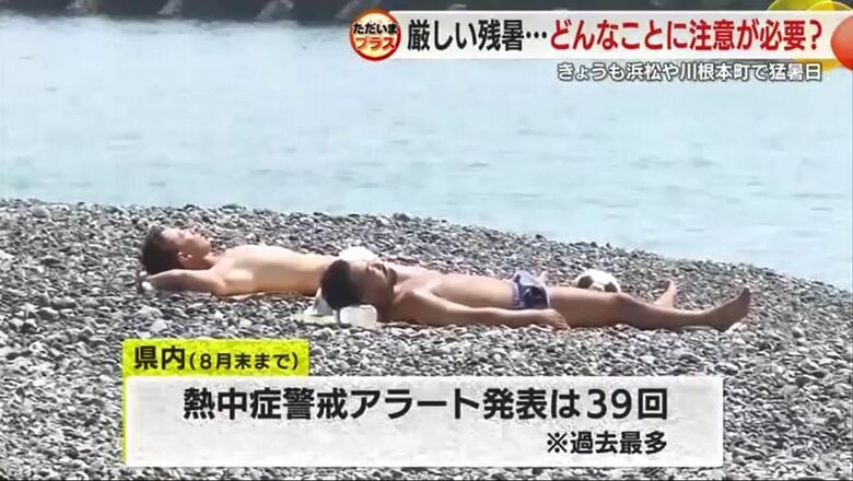 静岡市の海水浴場