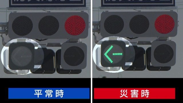 津波の到達が予想される沿岸部に進入させない
