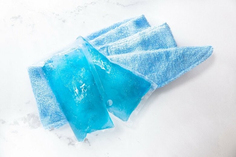 保冷剤などであっても急速冷却は故障の可能性も…（イメージ）