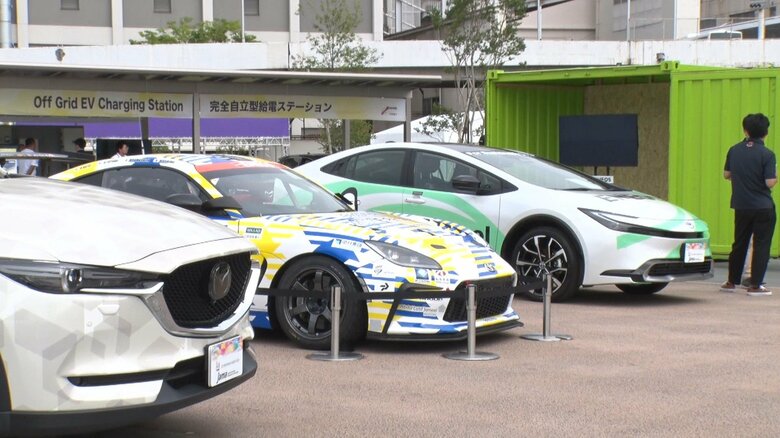 バイオマス燃料車と合成燃料車