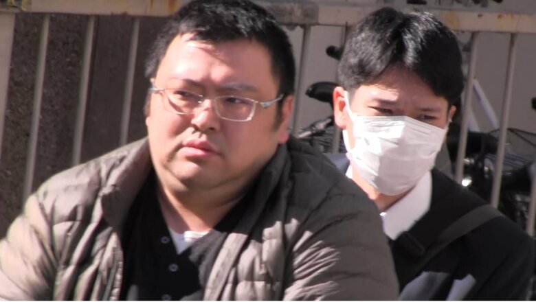 細谷健一容疑者（43）2月14日