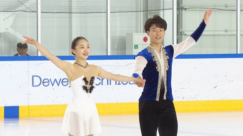 “さえルカ”の初お披露目となった木下トロフィー（2023年8月）