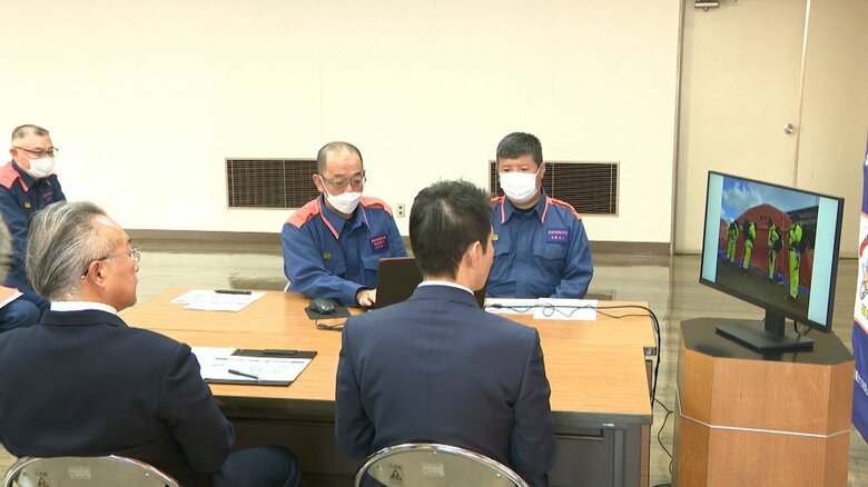 磐田市長への活動報告（1月6日）