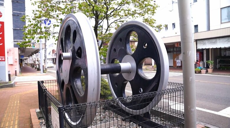 地球77周分を走った動輪