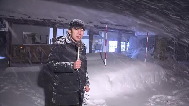 白川村で積雪167cm…10日にかけ東海3県は大雪に警戒 岐阜では山地の多い所で24時間に70cmの予想