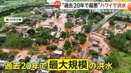 “過去20年で最悪“洪水がハワイ直撃　周辺地域一帯が水没し230人以上救助　ダム決壊のおそれも