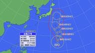 台風２７号は「非常に強い」勢力に発達へ　本州の東海上を北上か　気象庁・台風情報