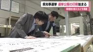 福島県知事選挙の選挙公報印刷始まる　候補者7人の公約などを掲載　