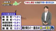 【北海道の天気 30日(木)】道内60地点で今季一番の冷え込み!函館は”けあらし” 午後は道北で激しい雷雨に注意