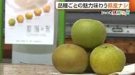 新潟県産ナシ「食べ比べ楽しんで」　シャキシャキ食感の『幸水』にまろやかで濃厚な『秋麗』　12月にかけ12品種を出荷