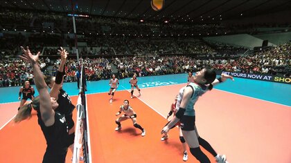 【スーパープレー映像】石川真佑のトルコ戦第3セット連続アタックポイントまとめ【パリ五輪予選/W杯バレー】