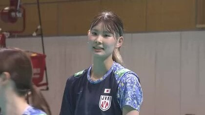 LA五輪への道…バレーボールアジア選手権での活躍誓う“ゲームチェンジャー”松江市出身・北窓絢音選手