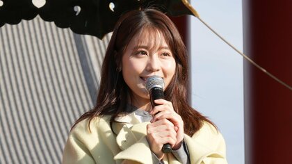 有村架純　浅草寺で“桜”を植樹「満開に咲く日を心待ちに」春を思い和やかな笑顔