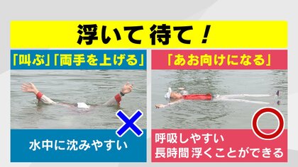 「浮いて待て！」夏に多い水難事故　水辺に潜む危険性　万が一溺れたら…対処法や救助方法を聞く　【大分発】