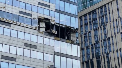 モスクワのビルにドローン攻撃　ロシアメディア“死傷者なしと市長が発表”