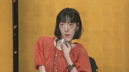 「ほっとしたけど、これから大変」芥川賞に難病抱える市川沙央さん　会見で喜びと今後を語る