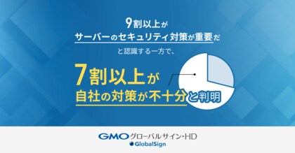 中小企業のサーバーセキュリティ、実態は7割以上が「対策不足」GMOグローバルサイン・HDが調査