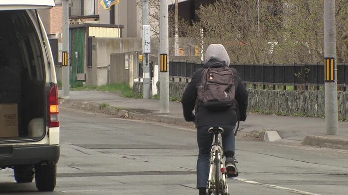 2024年に道内で起きた自転車事故は1232件
