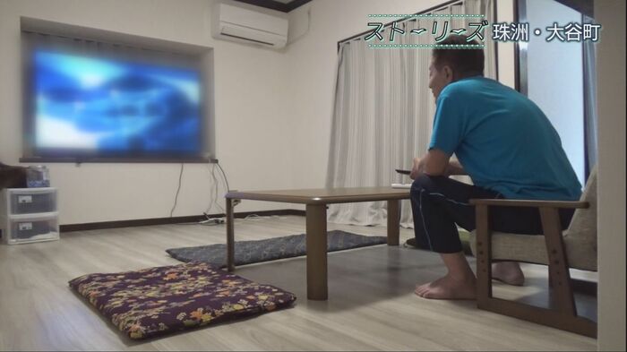 小松市内のみなし仮設に暮らす行雄さん