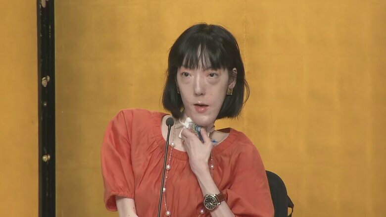「ほっとしたけど、これから大変」芥川賞に難病抱える市川沙央さん　会見で喜びと今後を語る｜FNNプライムオンライン