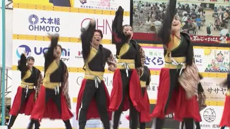 キティちゃんなどが３０回目の「うらじゃ」盛り上げ…岡山市で８月にサンリオキャラのパレード【岡山】｜FNNプライムオンライン